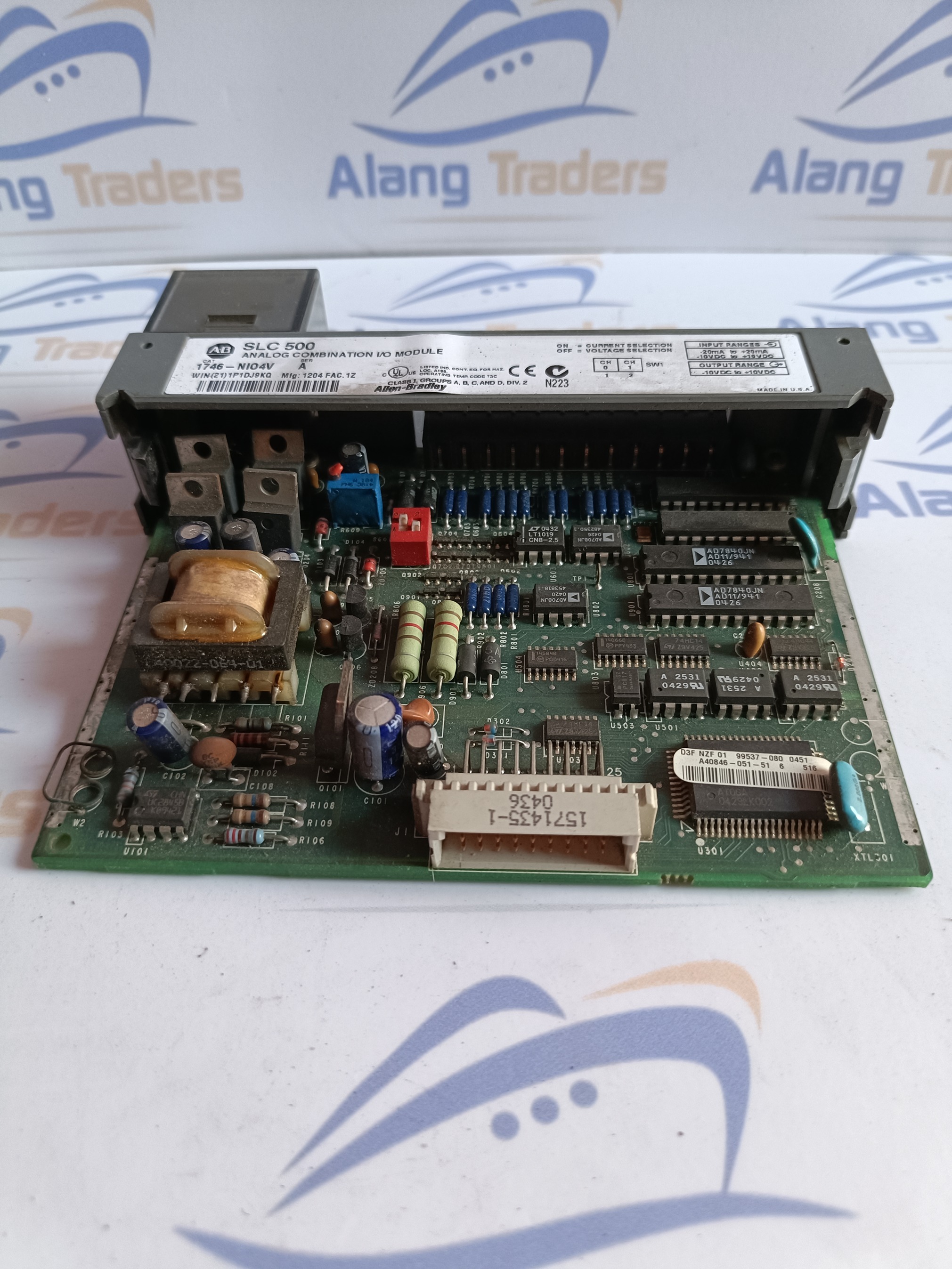 Allen Bradley Slc 500 Module 1746-nio4v
