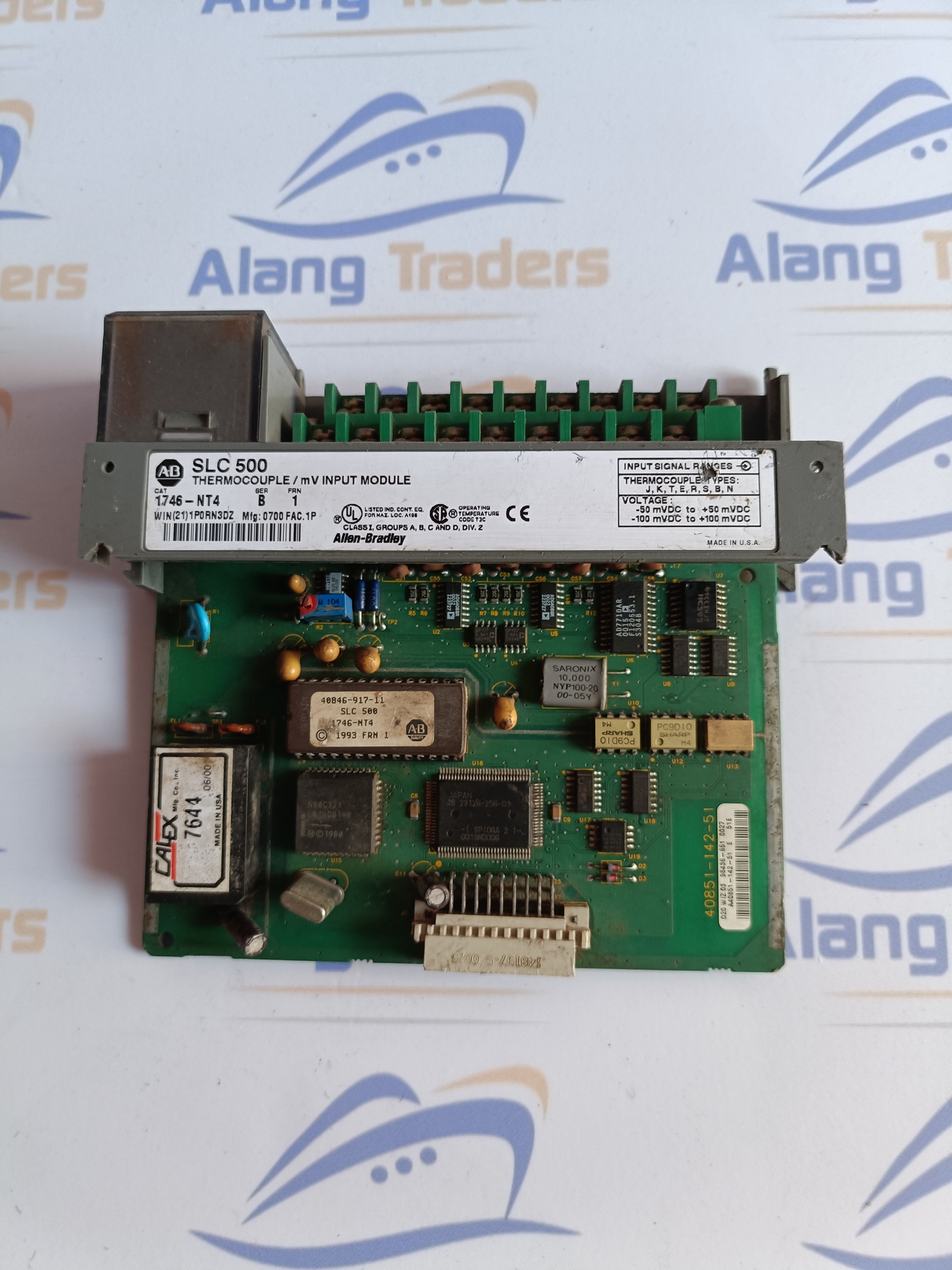 Allen Bradley Slc 500 Series Thermocouple Module 1746-nt4