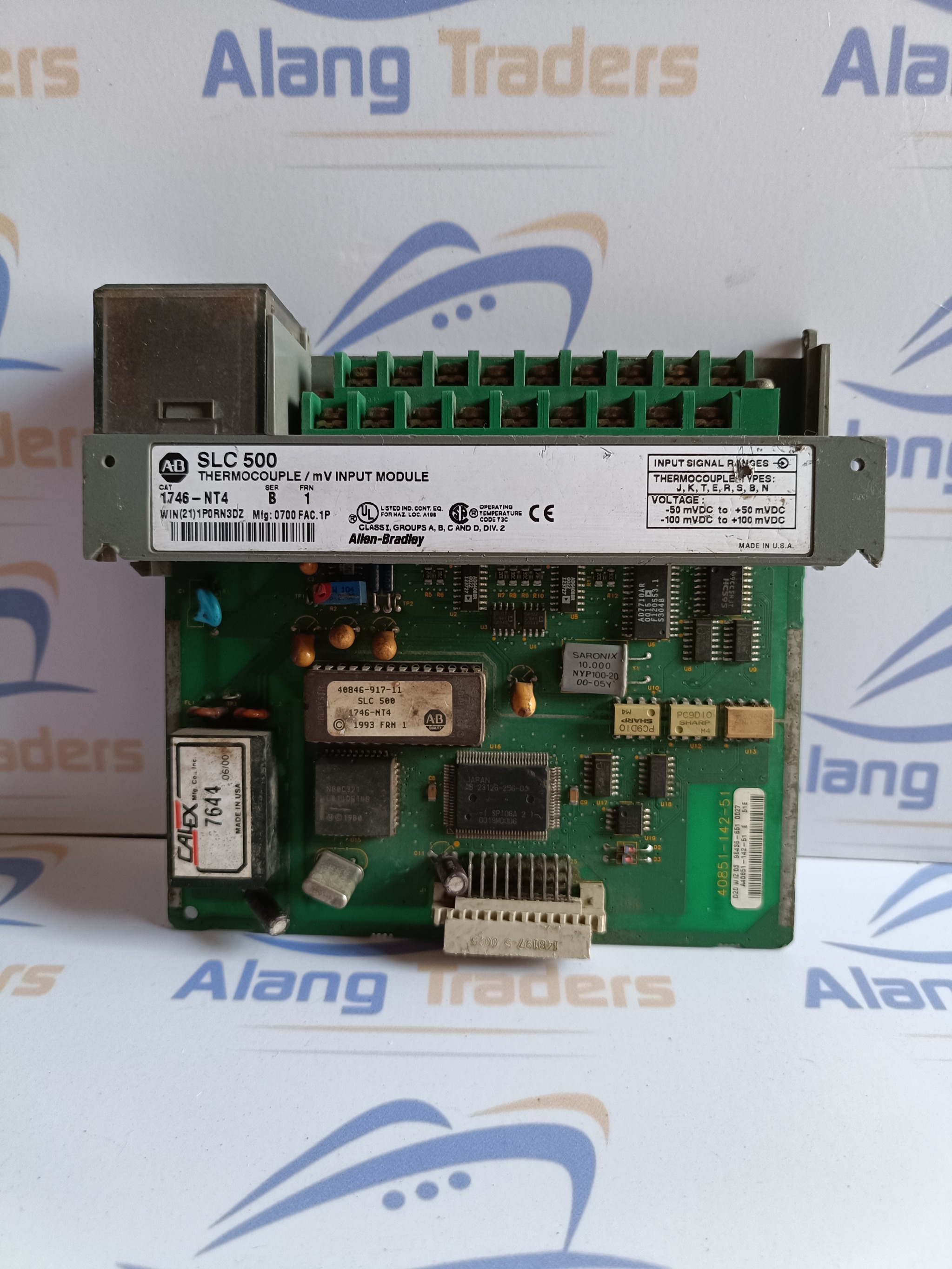 Allen Bradley Slc 500 Series Thermocouple Module 1746-nt4