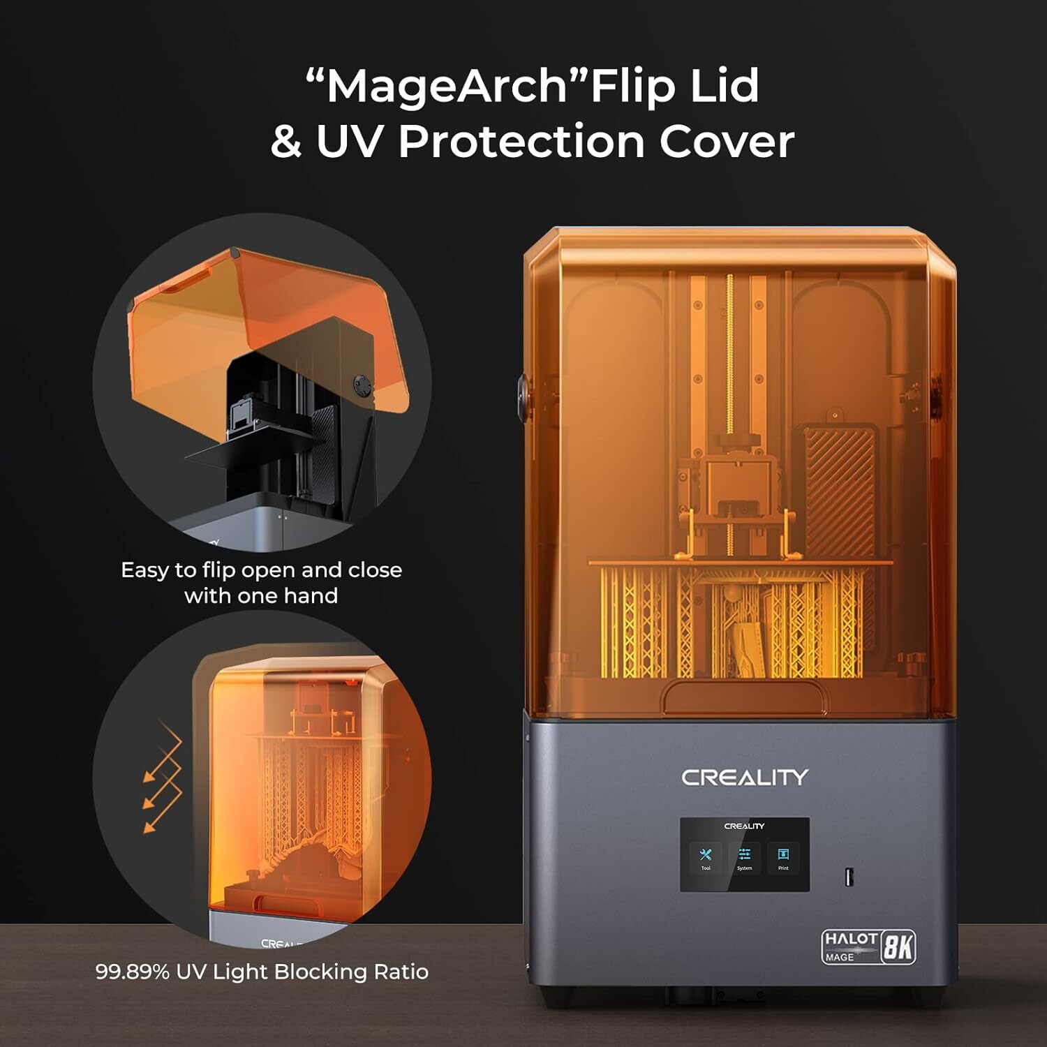 Halot Mage Resin 3d Printer