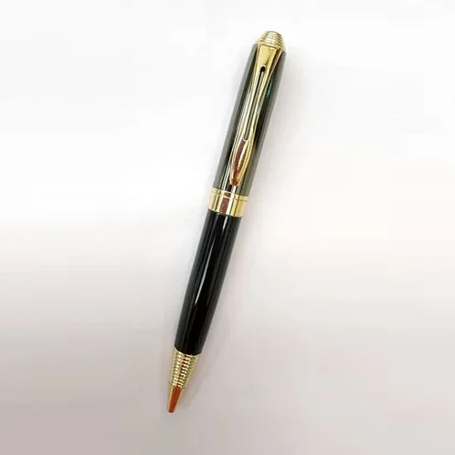 Glossy Metal Pen - Color: Black And Golden