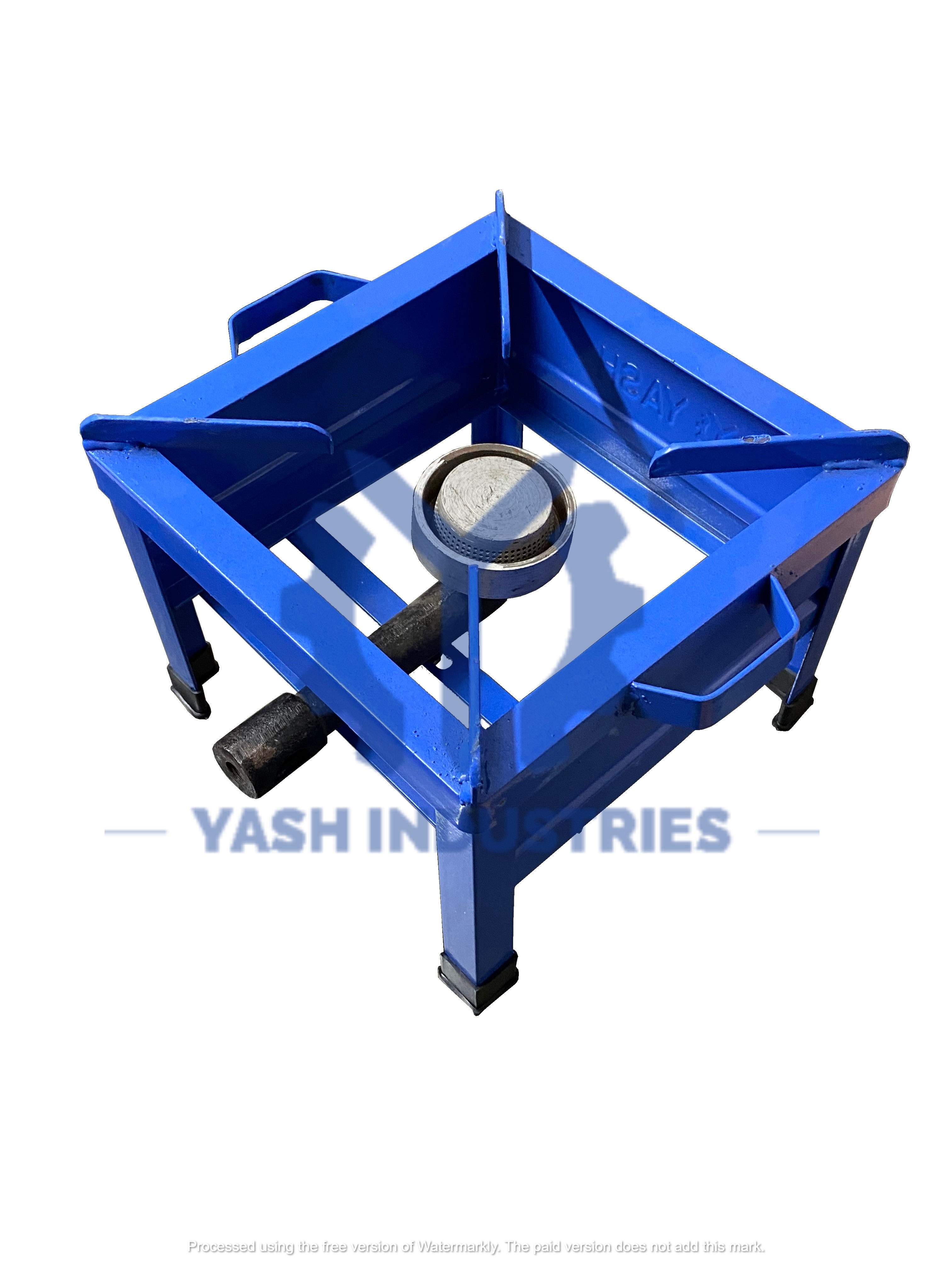 10 X 10 X 8 Mild Steel Silencer (Hockey) Gas Stove/gas Bhatti/gas Chula - Application: Cooking