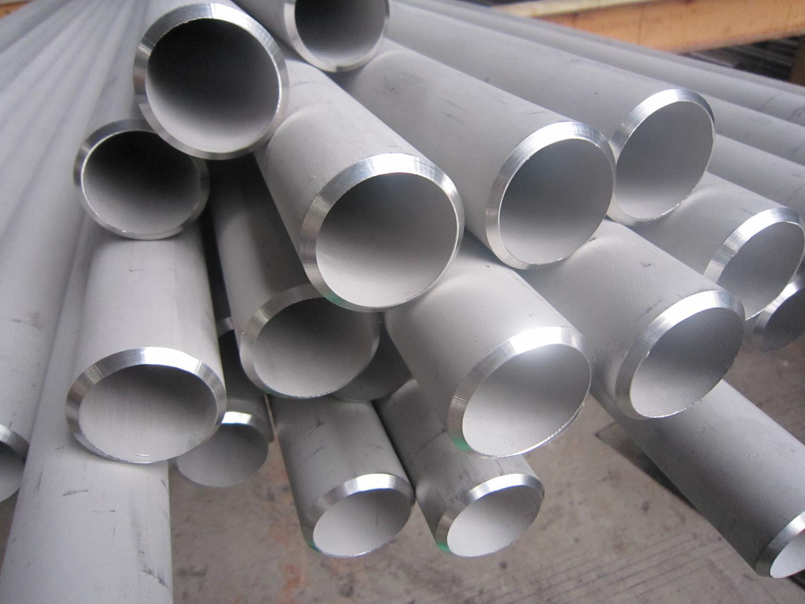 Stainless Steel Pipes Erw Tubes - 5/7 Meter Length 114mm Outer Diameter Round Shape 4 Size 3mm Thickness 0.5mm Tolerance Welded Type