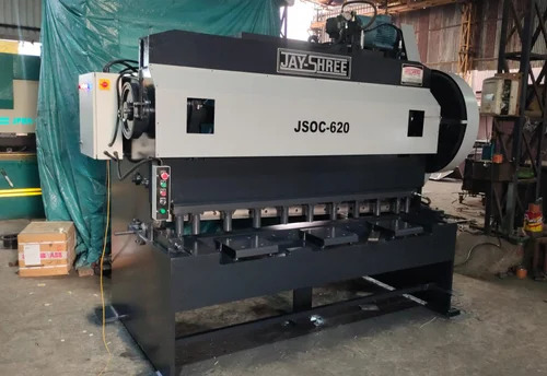 Mechanical Over Crank Shearing Machine - High Durability Steel, Efficient Performance , Ideal for Various Sheet Metals