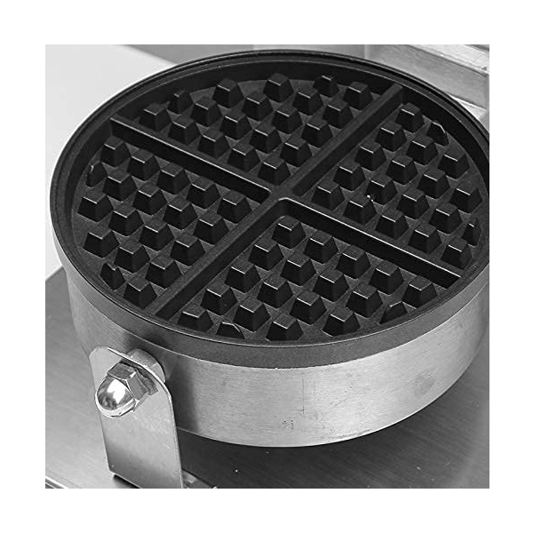 Waffle Maker Round Electric - Automatic Grade: Manual