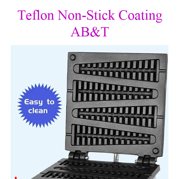 Lolly Stick Waffle Maker - Color: Saintless Steel