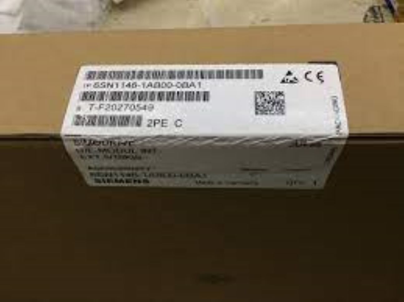 6sn1146-1ab00-0ba1-siemens Programmable Logic Controller - Dimension (L*w*h): Weight [Kg] 4.0000; Height [Cm] 23.0; Length [Cm] 48.0; Width [Cm] 5.0 Millimeter (Mm)
