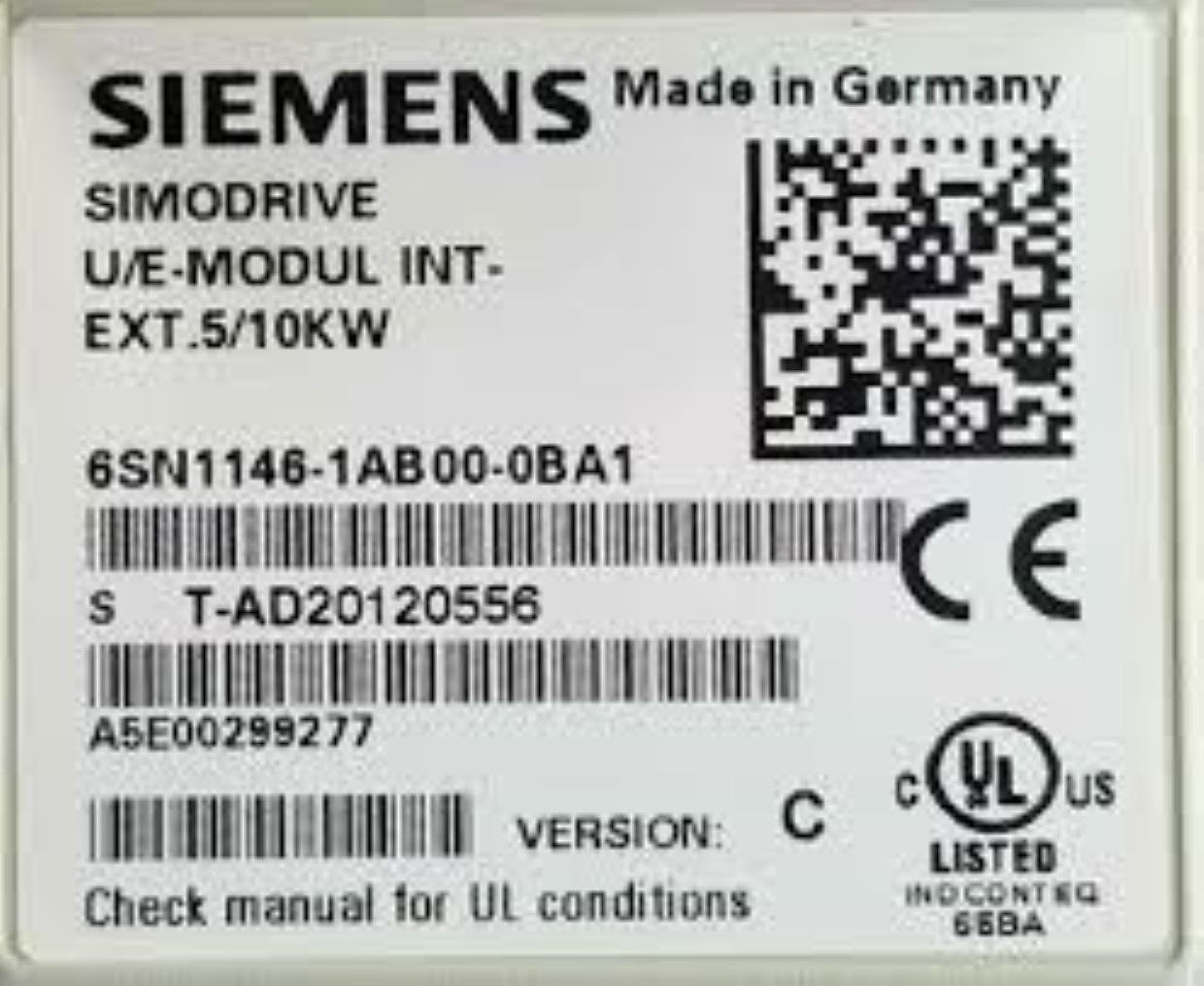 6sn1146-1ab00-0ba1-siemens Programmable Logic Controller - Dimension (L*w*h): Weight [Kg] 4.0000; Height [Cm] 23.0; Length [Cm] 48.0; Width [Cm] 5.0 Millimeter (Mm)