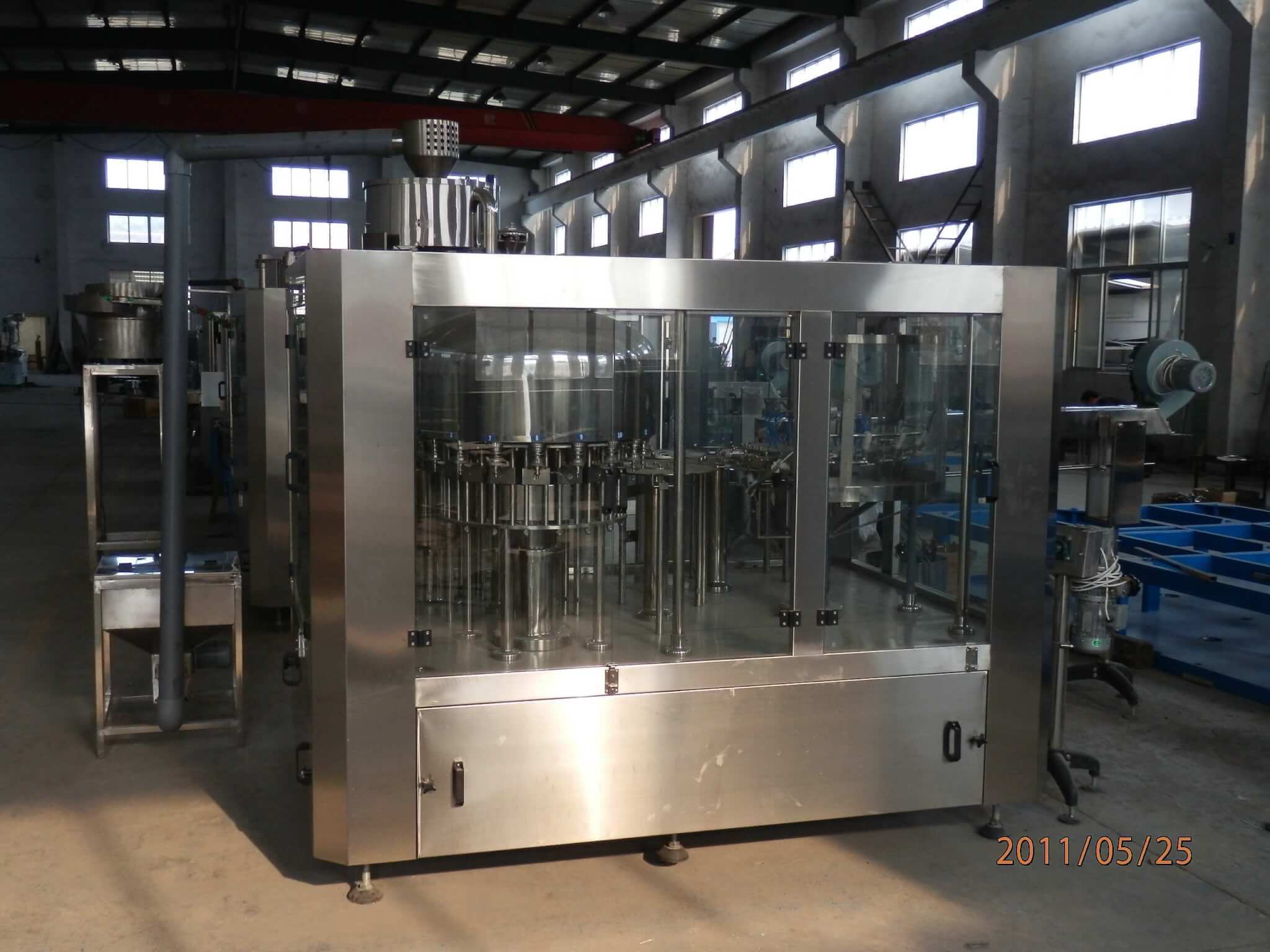 Water Bottle Rinsing Filling Capping Machine - Stainless Steel 316, 1800 X 1200 X 1500 Mm, Silver | 3 Hp Power, 16000 Capacity, Automatic Grade, Highly Efficient, Plc Control