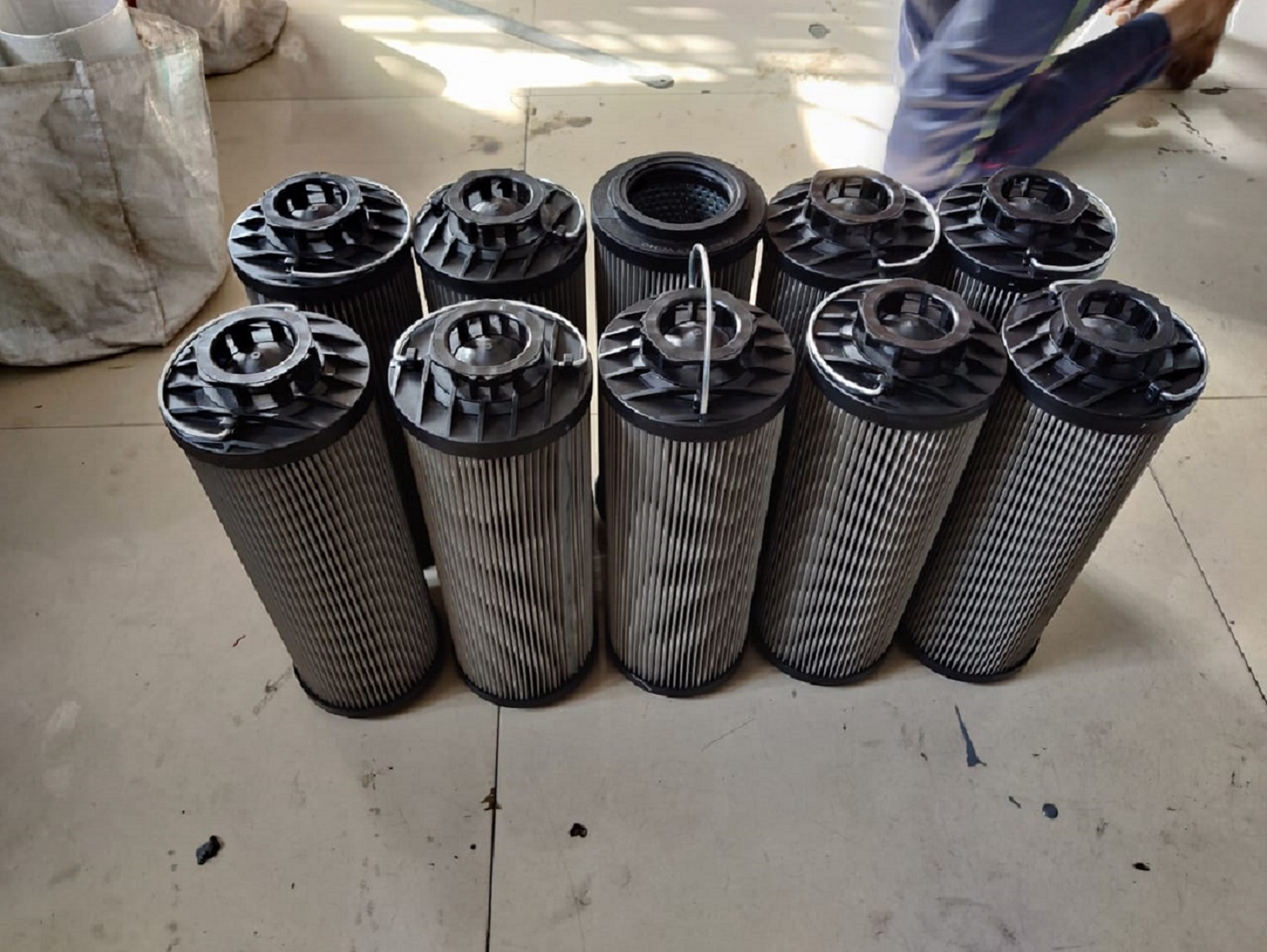 Hydraulic Oil Filter - Stainless Steel, Customized Size | Glass Fiber, Non-woven Filter Element