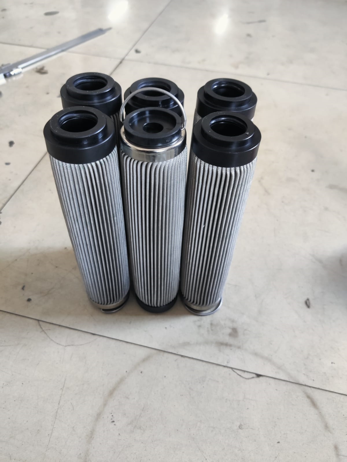 Hydraulic Oil Filter - Stainless Steel, Customized Size | Glass Fiber, Non-woven Filter Element