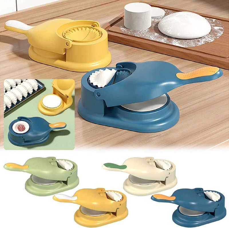 2 In1 Poori Maker - Color: Multi-color Options (Blue Yellow Beige Green)