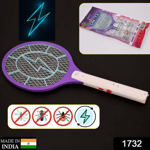 ELECTRIC FLY SWATTER MOSQUITO KILLER RACKET BAT (1732)