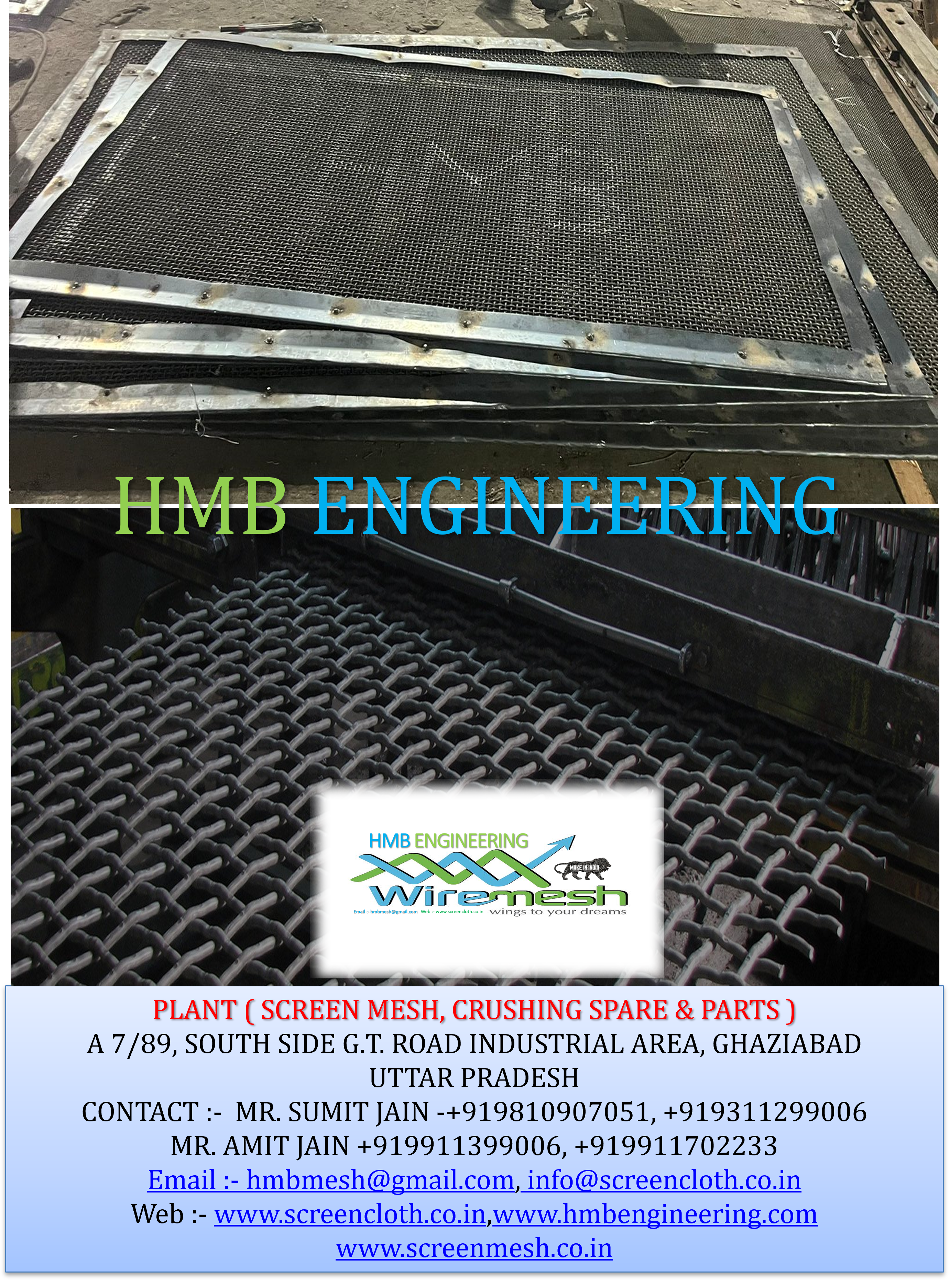 Industrial Vibrating Screen - Color: Black