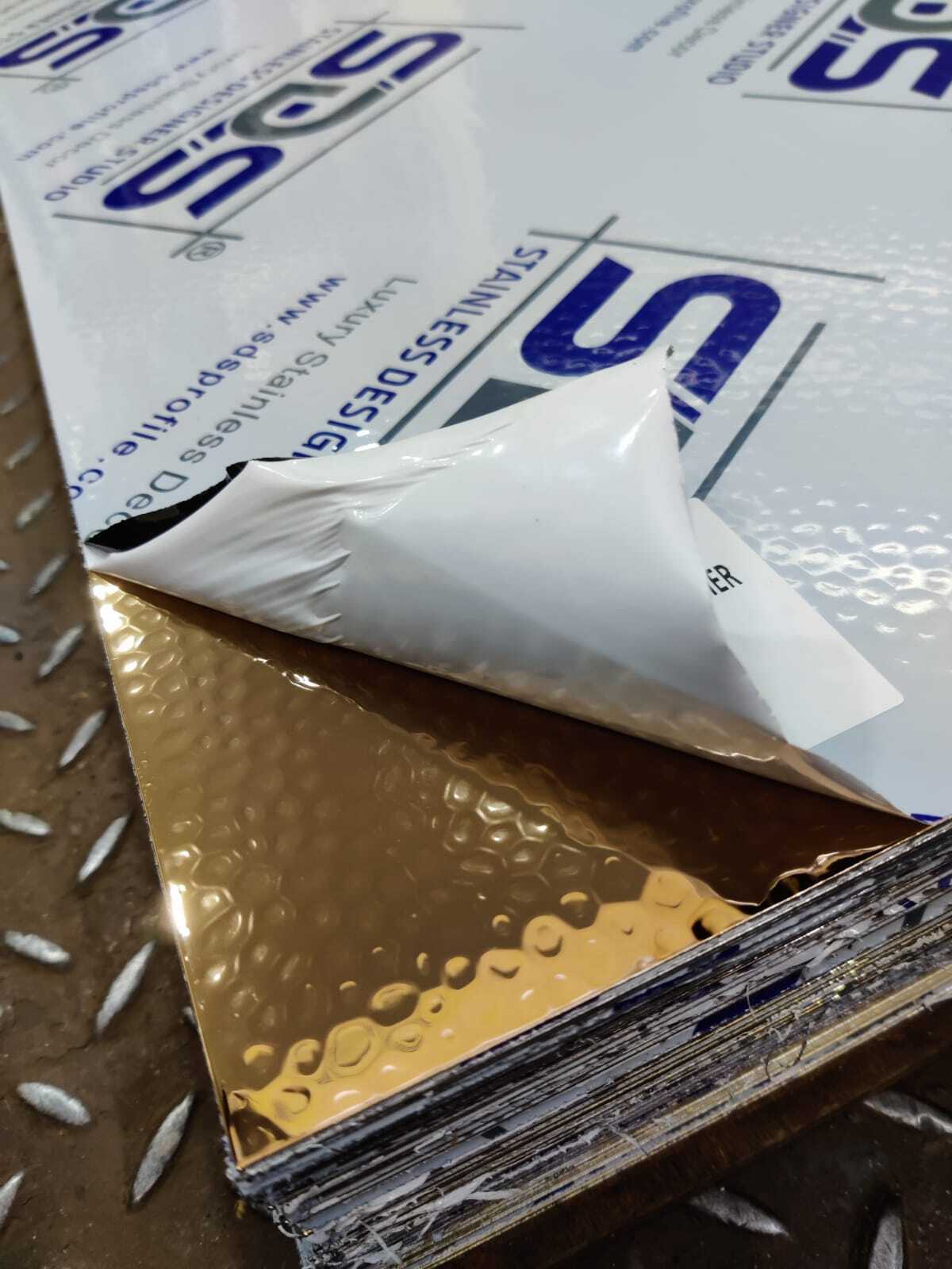 Stainless Steel Decorative Embossed And Etched Sheet By Sds