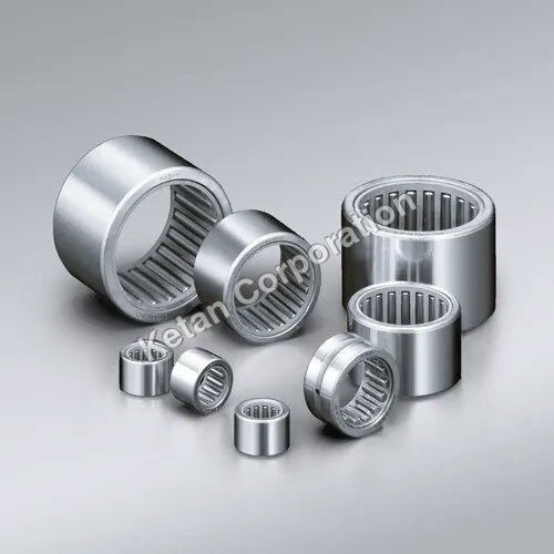 Machined Type Needle Roller Bearing - Stainless Steel, Various Sizes Available | Silver Color, Industrial Usage