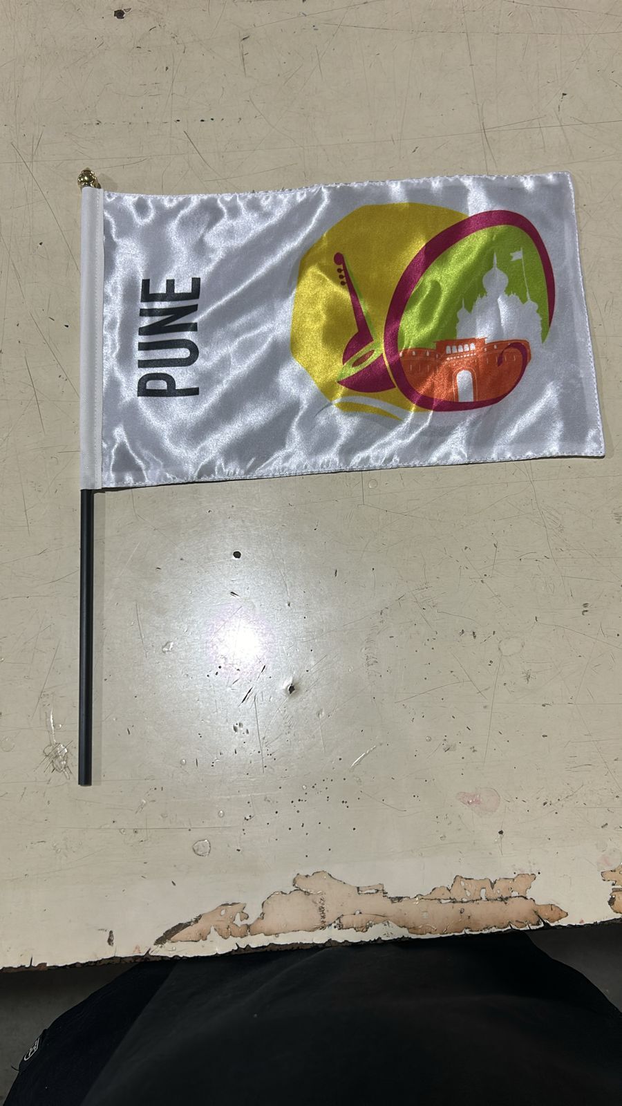 Hand Flags - 100% Woven Polyester, Sizes: 4"x6", 6"x9", 8"x12", 12"x18" | Fade Resistant, Uv Protected, Eco-friendly, Double Stitched