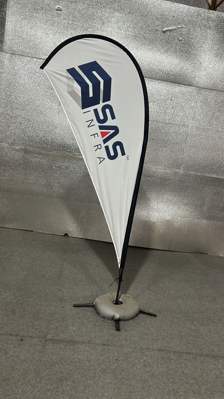 Tear Beach Flag - Flagpole Material: Fiberglass