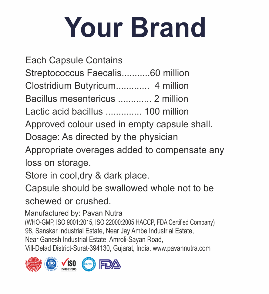 Pre And Probiotic Capsule