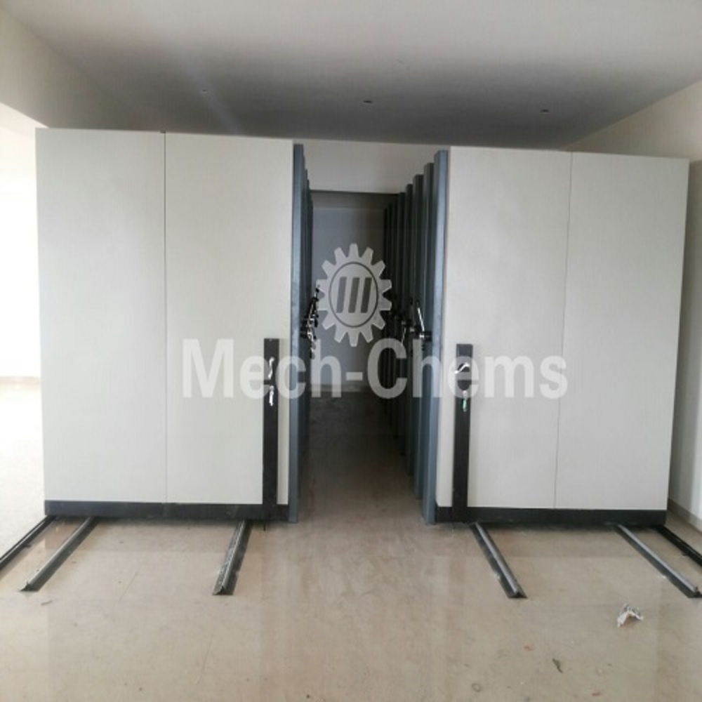 Mobile Compactor Storage System - Color: Grey