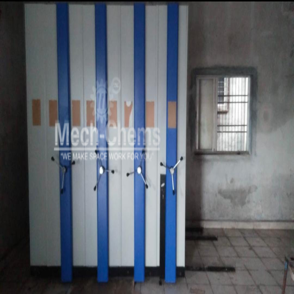 Mobile Compactor Storage System - Color: Grey