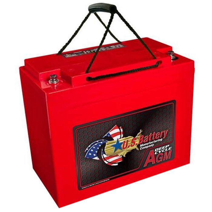 Us Agm 12v150 - Capacity: @25 Amps / 323 &@56amps / 120 Pcs/min