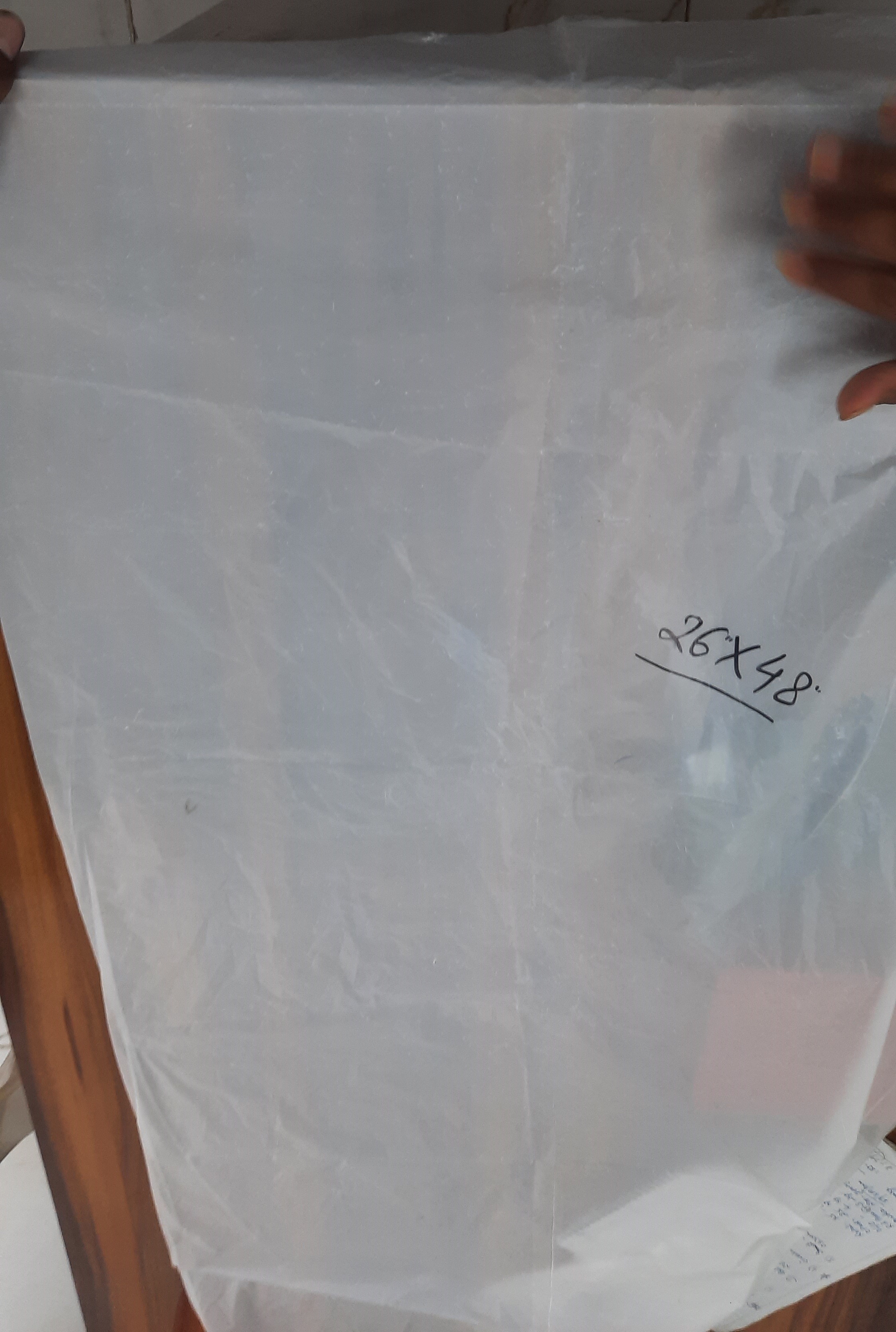 Sugar Polythene Bags - Lldpe Material Sizes: 20x40 24x38 25x40 25x41 | 100% Moisture Proof Heat Seal Water Resistant Double String Design Superior Quality Inner Liner Bags