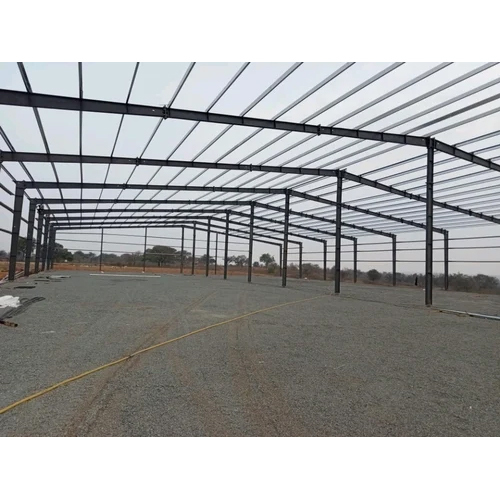 Industrial Ms Pre Fabricated Structure - Customizable Dimensions And Thickness Options | Sleek Grey Design For Long-lasting Industrial Use