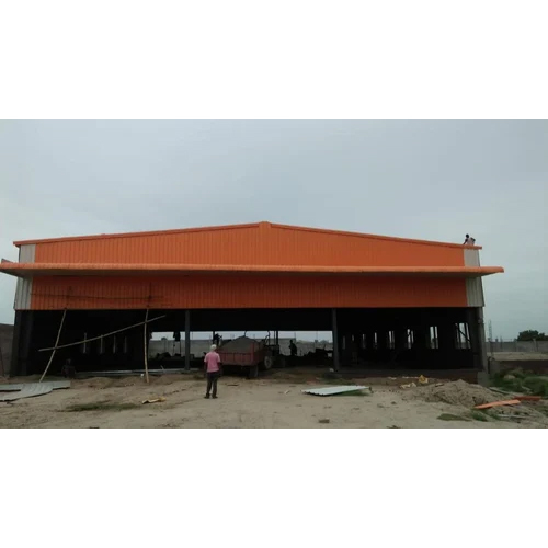 Ms Fabricated Sheet Shed Dimension (L*w*h): As Per Requirement Foot (Ft)