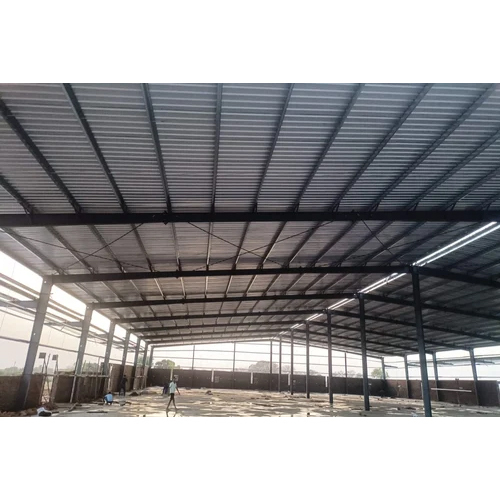 Grey Pre Engineered Cold Storage Building Structure