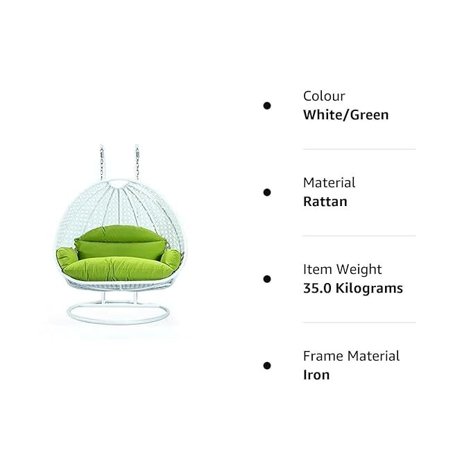 Rattan Two Seater Swing Chair