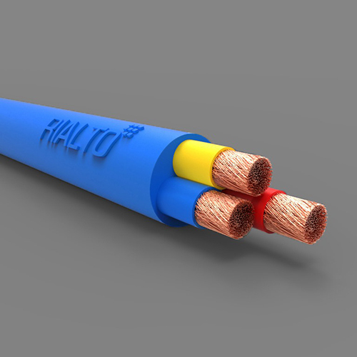 Submersible Pump Cables - Flat Stranded Copper, Blue Jacket | Ideal For Underwater Lighting And Floating Switches
