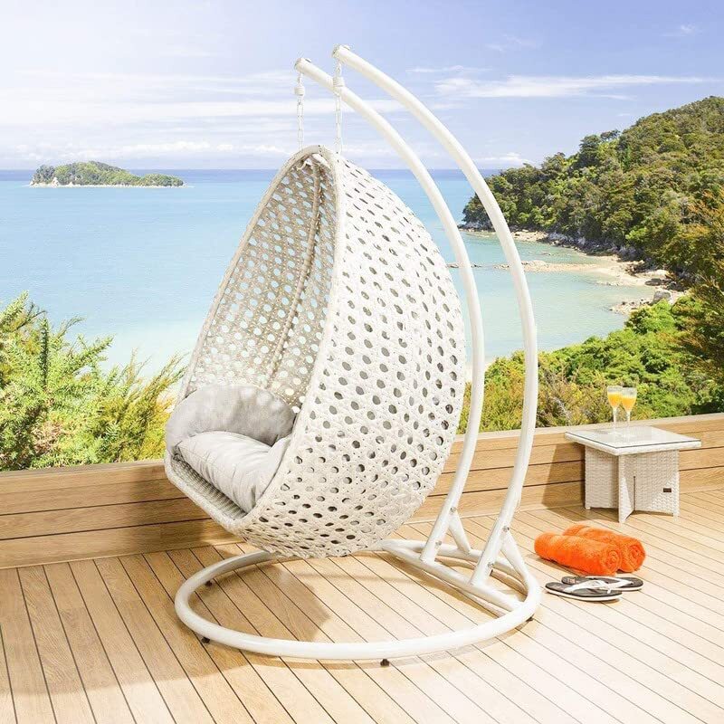 Wicker Cane Two Seater Swing Application: Garden