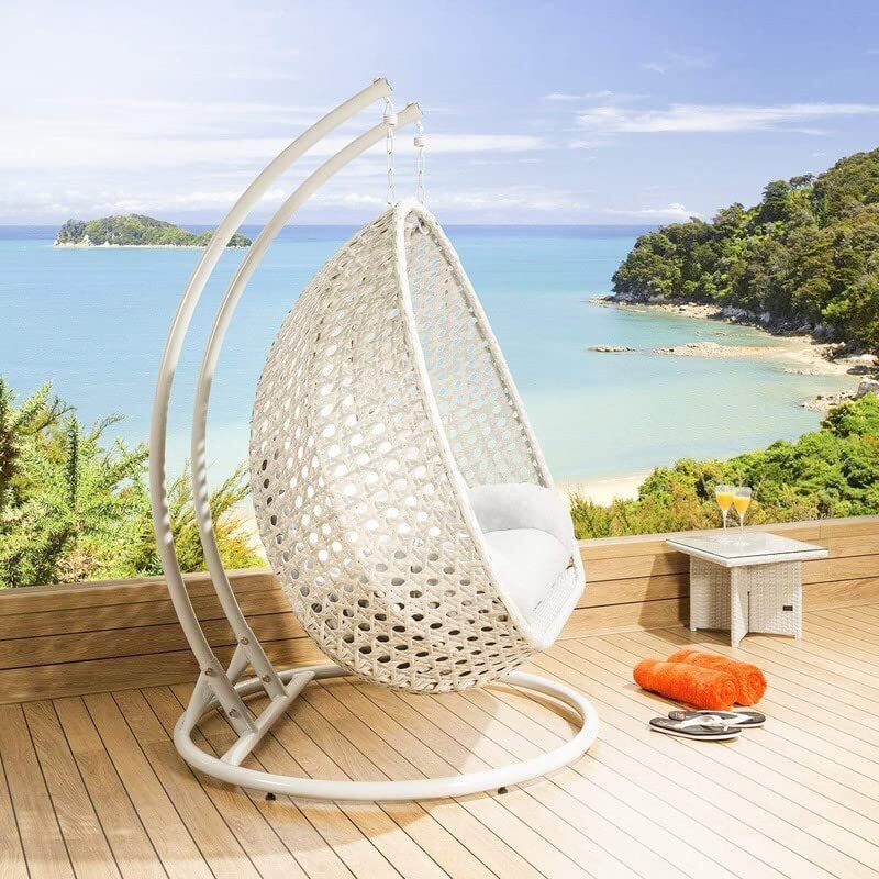 Wicker Cane Two Seater Swing Application: Garden