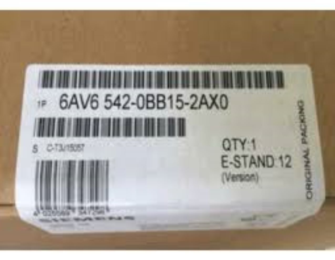 6av6542-0bb15-2ax0-siemens Programmable Logic Controller - Dimension (L*w*h): 29.90 X 32.90 X 7.50 Millimeter (Mm)