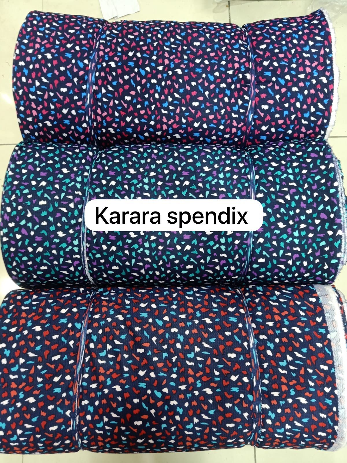 Karara Print Lycra Fabric