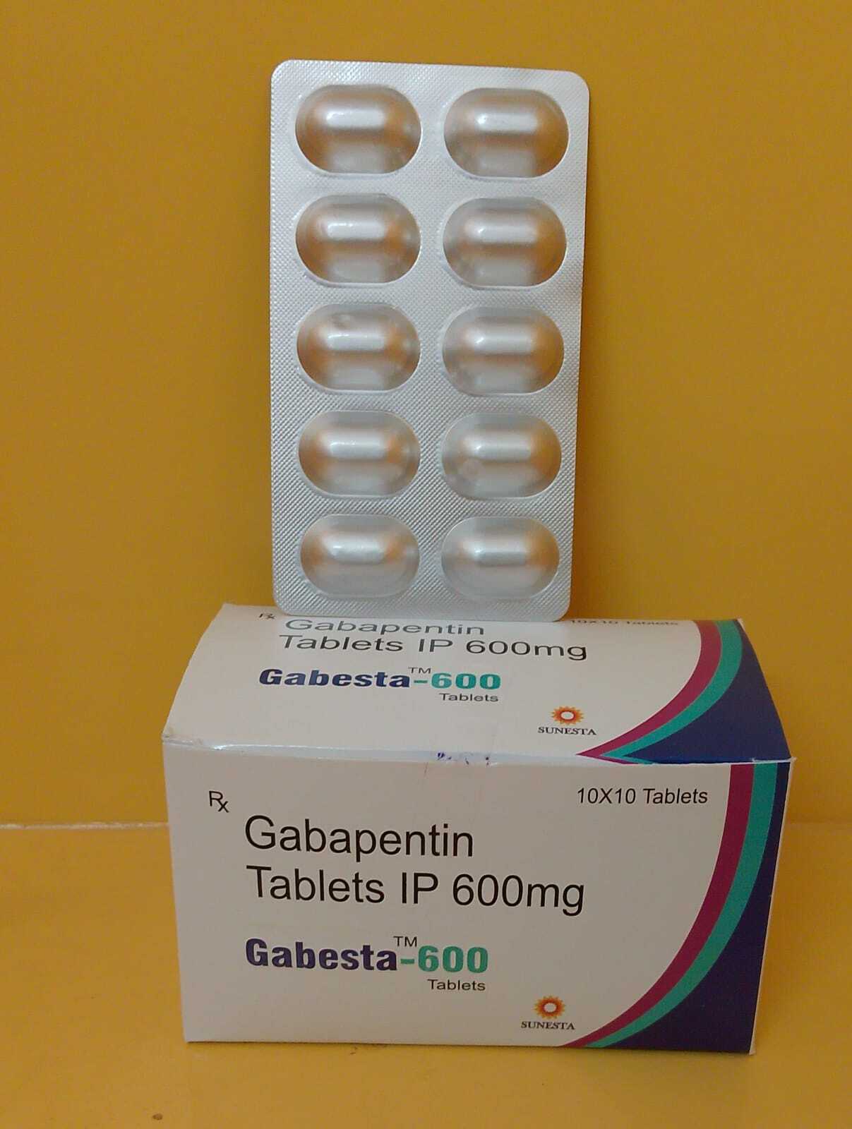 Gabapentin Hydrochloride Tablets - 20 Count | Suitable For Teenagers, Women, Adults, Aged Persons, Treats Nerve Pain And Seizures, Calms Overactive Nerves, Oral Administration