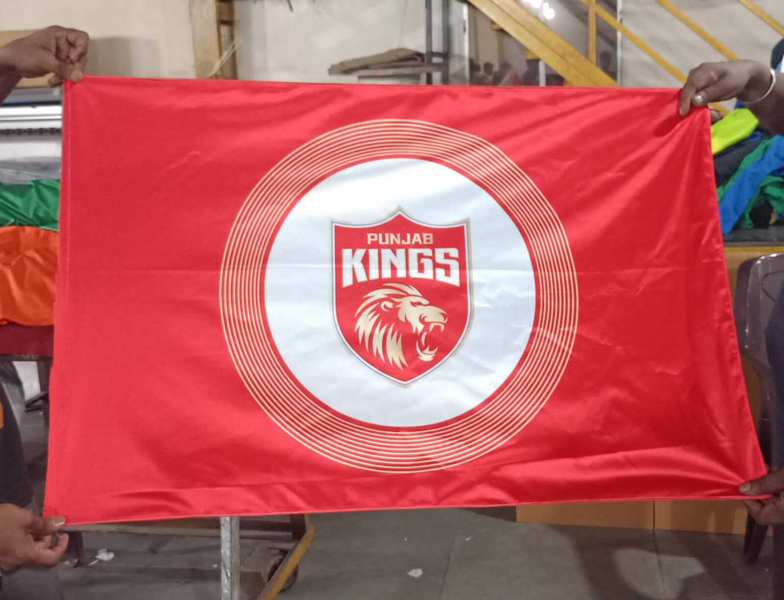 Indian Premier League Flags - Flagpole Material: Plastic