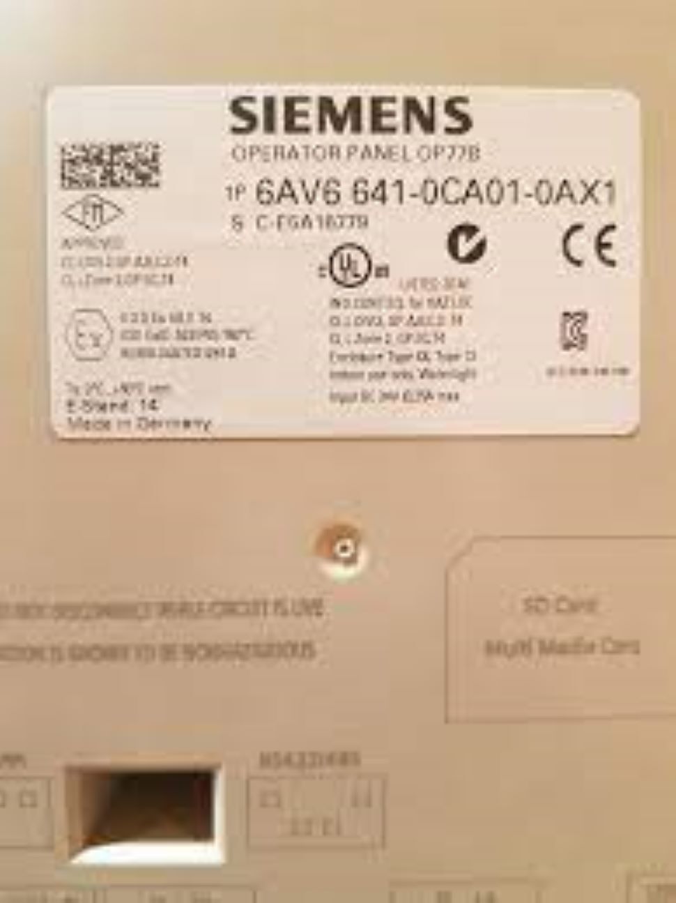 6av6641-0ca01-0ax1-siemens Programmable Logic Controller - Dimension (L*w*h): 15