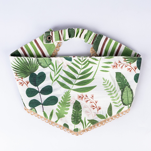 Foliage Pet Bandana - Cotton Polyester Blend, Customized Size for Cats and Dogs, Various Color Options Available