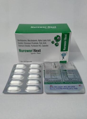 BENFOTIAMINE 150MG MECOBALAMIN 1500MCG ALPHA LIPOIC ACID 100MG INOSITOL 100MG CHROMIUM PICOLINATE 200MCG FOLIC ACID 1.5MG SELENIMUM DIOXIDE 55MCG PYRIDOXINE HYDROCHLORIDE 3MG कैप्सूल