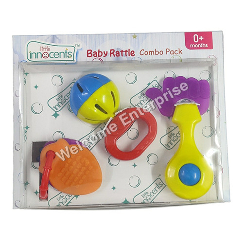 Baby Rattle Combo 2 - Material: Plastic