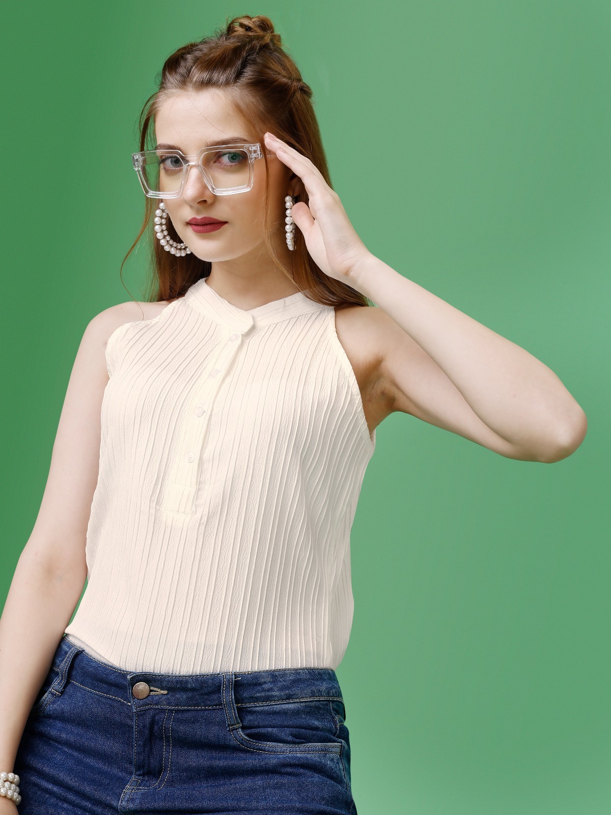Ladies Fancy Top For Womwn