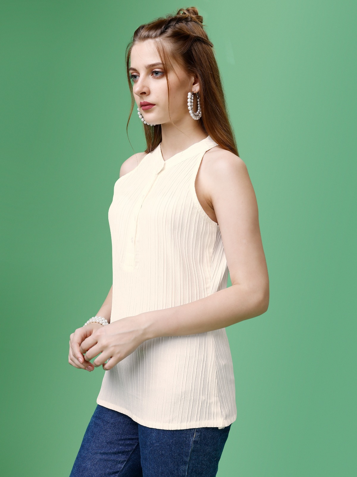 Ladies Fancy Top For Womwn