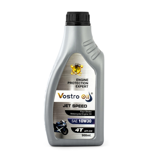 Motorcycle Engine Oil - 900ml Vacuum Pack | Nil Ash, Light Smell, Commercial Use