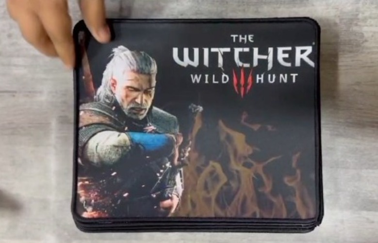 Mouse Pad For Computer/laptop - Fabric & Rubber, 8x8 Inches, Multicolor | Stitched Edges, Smooth Surface, Portable Design, Precise Tracking