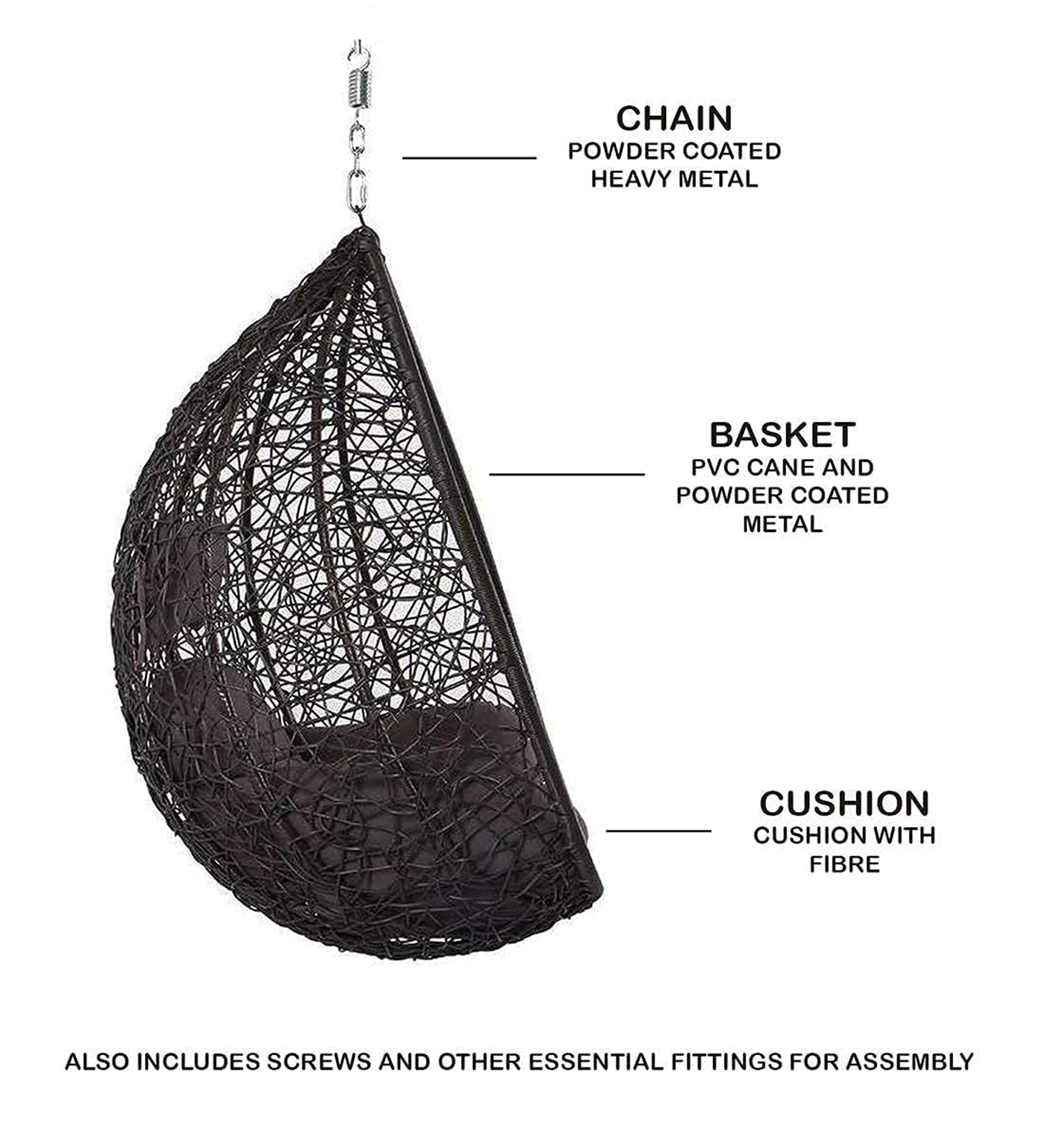 Hanging Swing Chair Hammock - Application: Garden