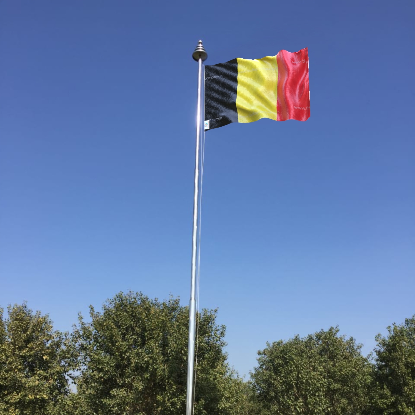 Outdoor Flag - Flagpole Material: Plastic