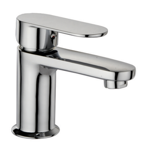 Ogun Collection - Stainless Steel 100mm Basin Mixer | Silver Glossy Finish, Easy Threaded Connection, Elegant Design