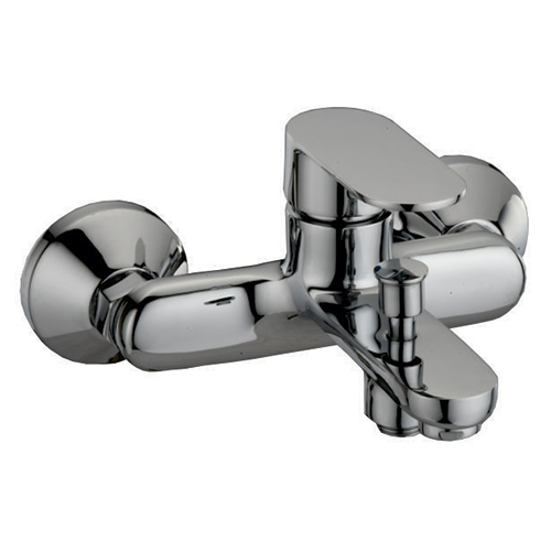 Ogun Collection Single Lever Bath Mixer - Color: Silver